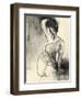 Figurative Woman II-Lanie Loreth-Framed Art Print