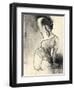 Figurative Woman II-Lanie Loreth-Framed Art Print