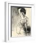 Figurative Woman II-Lanie Loreth-Framed Art Print