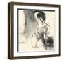 Figurative Woman II-Lanie Loreth-Framed Art Print