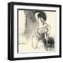 Figurative Woman II-Lanie Loreth-Framed Art Print