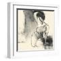 Figurative Woman II-Lanie Loreth-Framed Art Print