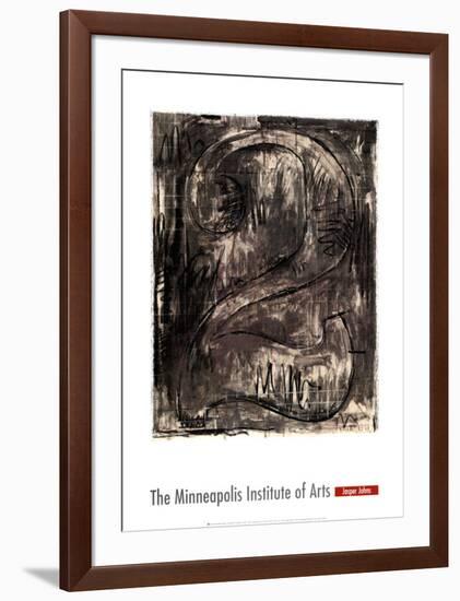 Figure 2, 1963-Jasper Johns-Framed Art Print