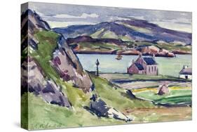 Figure and Kirk, Iona-Francis Campbell Boileau Cadell-Stretched Canvas