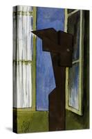 Figure at a Window-Julio González-Stretched Canvas