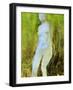 Figure Blue-Lou Wall-Framed Giclee Print