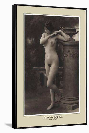 Figure, Column, Vase-null-Framed Stretched Canvas