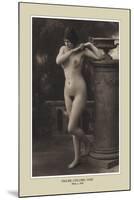 Figure, Column, Vase-null-Mounted Photo