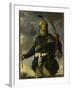 Figure de guerrier oriental tenant un arc-Pier Francesco Mola-Framed Giclee Print