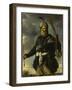 Figure de guerrier oriental tenant un arc-Pier Francesco Mola-Framed Giclee Print