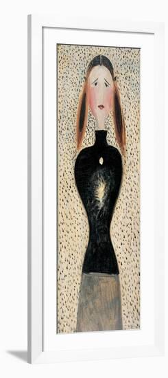 Figure En Face, 1915-1916-Oskar Schlemmer-Framed Giclee Print