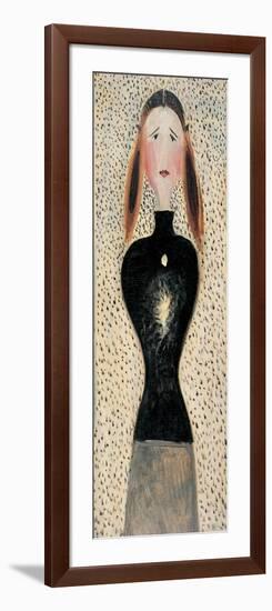 Figure En Face, 1915-1916-Oskar Schlemmer-Framed Giclee Print