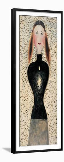 Figure En Face, 1915-1916-Oskar Schlemmer-Framed Giclee Print