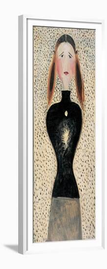 Figure En Face, 1915-1916-Oskar Schlemmer-Framed Giclee Print