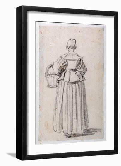 Figure Facing Backwards-Jacques Callot-Framed Giclee Print