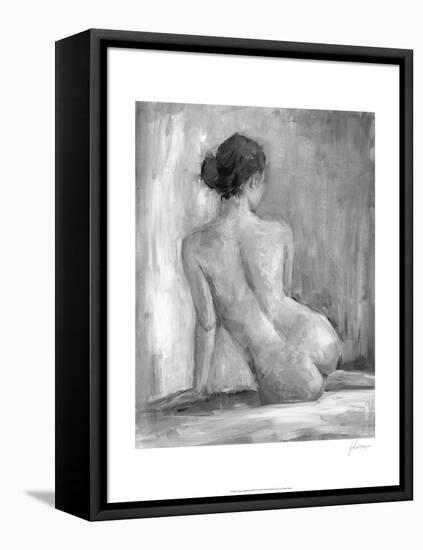 Figure in Black and White I-Ethan Harper-Framed Stretched Canvas