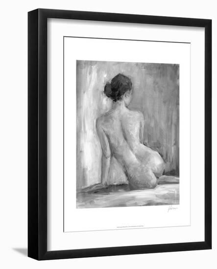 Figure in Black and White I-Ethan Harper-Framed Art Print