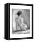 Figure in Black and White I-Ethan Harper-Framed Stretched Canvas