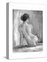 Figure in Black and White I-Ethan Harper-Stretched Canvas