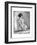 Figure in Black and White I-Ethan Harper-Framed Art Print