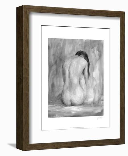 Figure in Black and White II-Ethan Harper-Framed Art Print