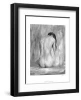 Figure in Black and White II-Ethan Harper-Framed Art Print