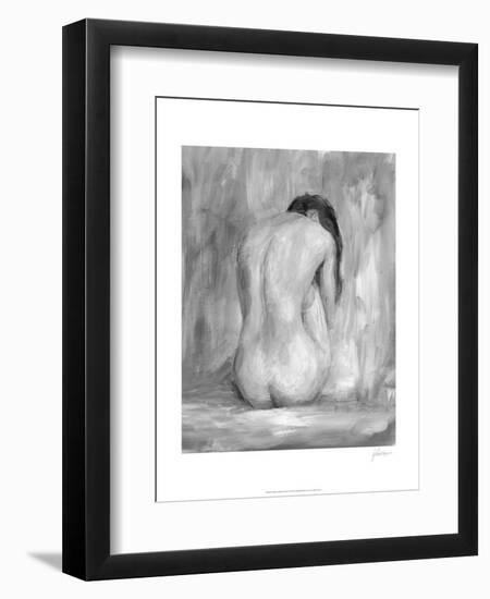 Figure in Black and White II-Ethan Harper-Framed Art Print