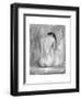 Figure in Black and White II-Ethan Harper-Framed Art Print