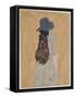 Figure in Church (Pencil & Gouache on Paper)-Gwen John-Framed Stretched Canvas