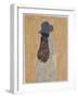 Figure in Church (Pencil & Gouache on Paper)-Gwen John-Framed Giclee Print