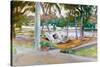 Figure in Hammock, Florida.-John Singer Sargent-Stretched Canvas