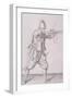 Figure in Military Clothing Firing a Musket and Wearing a Sword, 1607-null-Framed Giclee Print