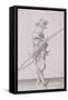 Figure in Military Clothing Holding a Musket and Wearing a Sword, 1607-null-Framed Stretched Canvas