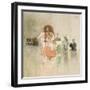 Figure in Red, C.1891-Robert Frederick Blum-Framed Giclee Print