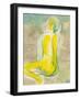 Figure in Relief II-Jennifer Goldberger-Framed Art Print