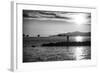 Figure in the Distance in Landscape-Sharon Wish-Framed Photographic Print