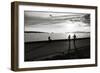 Figure in the Distance in Landscape-Sharon Wish-Framed Photographic Print