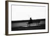 Figure in the Distance in Landscape-Sharon Wish-Framed Photographic Print