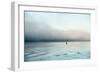 Figure in the Distance in Landscape-Sharon Wish-Framed Photographic Print