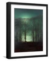 Figure in the Moonlight-Grimshaw-Framed Giclee Print