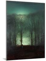 Figure in the Moonlight-Grimshaw-Mounted Giclee Print