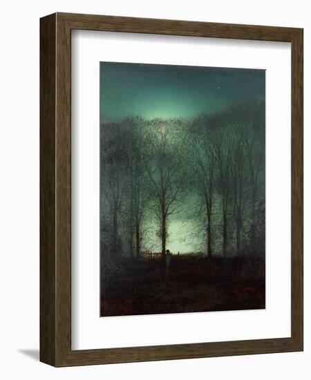 Figure in the Moonlight-Grimshaw-Framed Giclee Print