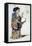 Figure of a Girl in Turkish Costume-John Absolon-Framed Stretched Canvas