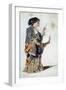 Figure of a Girl in Turkish Costume-John Absolon-Framed Giclee Print