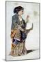 Figure of a Girl in Turkish Costume-John Absolon-Mounted Giclee Print