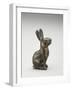 Figure of a Hare Seated on its Haunches, Tang Dynasty, 618-907-null-Framed Giclee Print