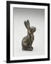 Figure of a Hare Seated on its Haunches, Tang Dynasty, 618-907-null-Framed Giclee Print