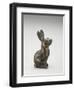 Figure of a Hare Seated on its Haunches, Tang Dynasty, 618-907-null-Framed Giclee Print