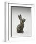 Figure of a Hare Seated on its Haunches, Tang Dynasty, 618-907-null-Framed Giclee Print