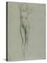 Figure of a Naked Woman Standing, Hands Behind Head-Henri Gervex-Stretched Canvas